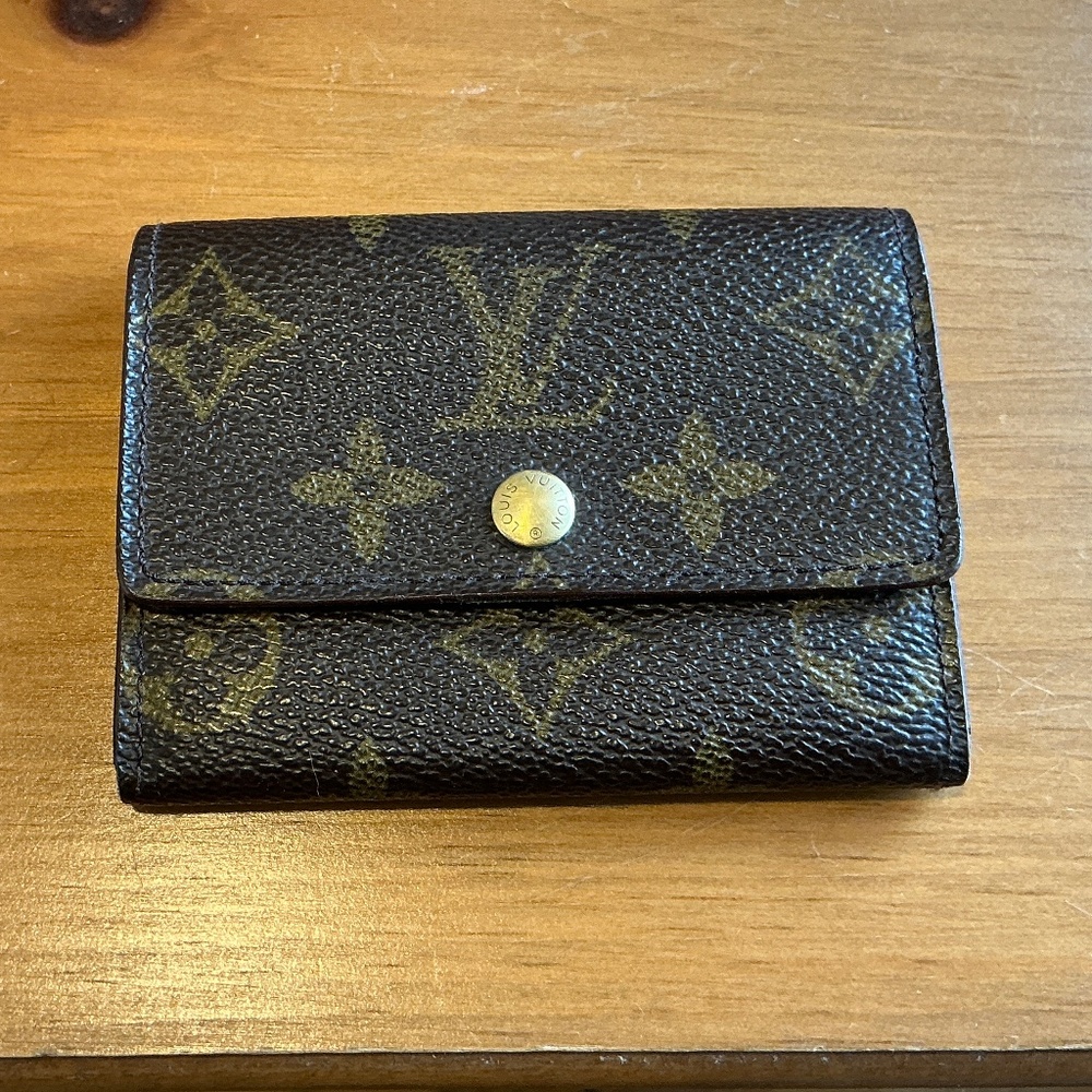 Louis Vuitton Monogram Coin Cash Credit Card Case